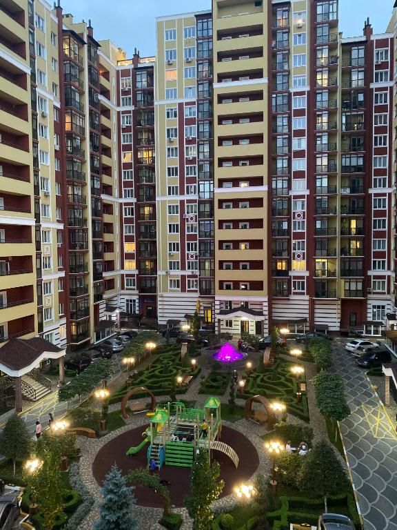 Апартаменты Современная студия с отдельной спальней с видом на Versal Park Ирпень